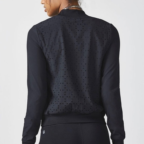 FABLETICS black ithaca jacket size small - Picture 3 of 15